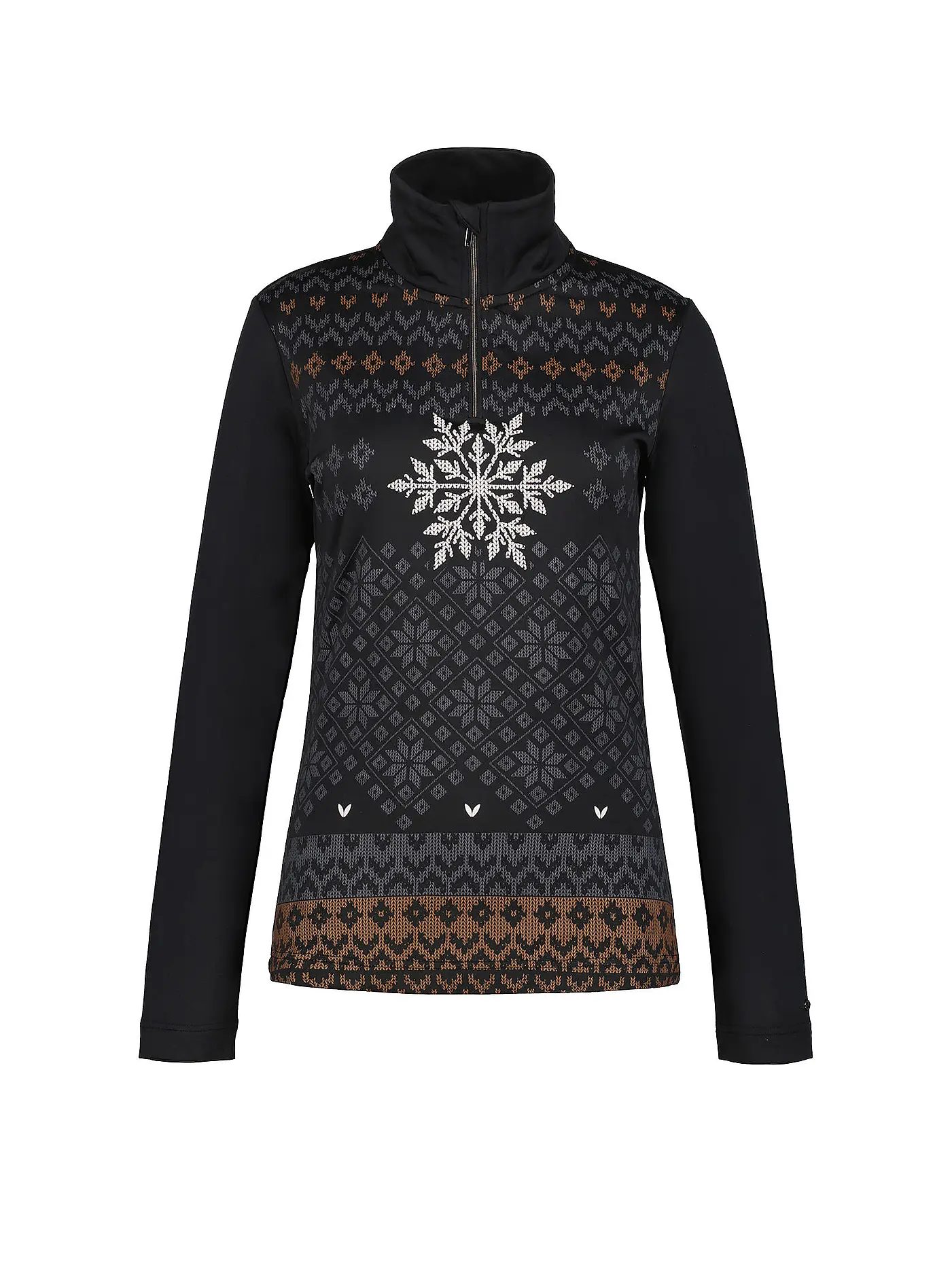 LUHTA | Damen Unterzieh Zipshirt Hangist | 